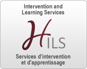 Intervention and Learning Services / Services d'intervention et d'apprentissage